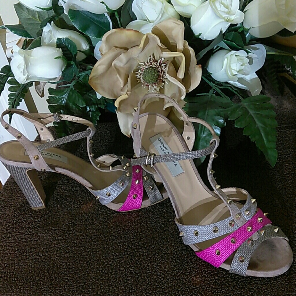 Gianni Marra spiked sandals